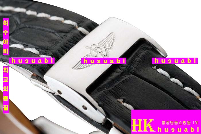 �����Ʋ�� ���ۿ��� �츮Ƽ�� ���׺���Breiting ���ڸ�ǰ�ð� Replica Breitling Certified Black leather bracelet Japanese Quartz Movement Mens watch 58 x 46 mm bl167