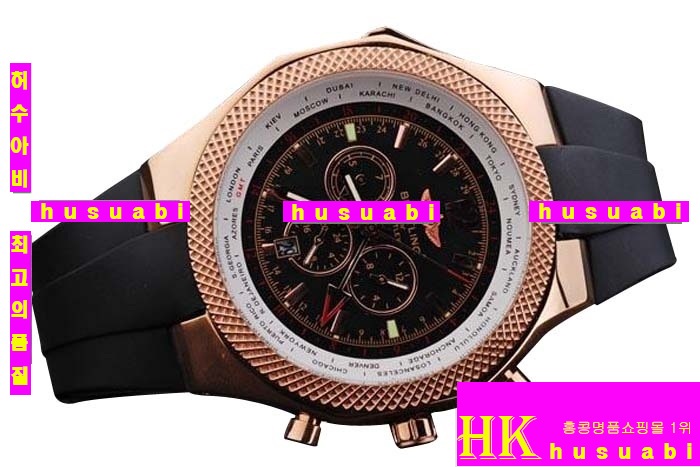�����Ʋ�� �׺�Ÿ�̸� �����Ʋ�� �����ð� Breiting ���ڽð� ��ǰ�Ż�ð� Replica Breitling Bentley Black high-grade rubber bracelet Automatic Movement Mens watch 51 x 53 mm bl123