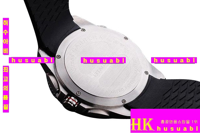 �±�ȣ�̾� ���ڽð� Tag Heuer Carrera Black rubber Bracelet Japanese Quartz MOVEMENT 43 mm Men tag06