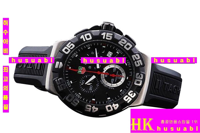 �±�ȣ�̾� ���ڽð� Tag Heuer Formula1 Black Japanese Quartz MOVEMENT 39mm Men tag106