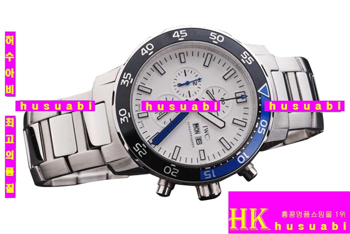 ���̴������� ��ǰ�ð� IWC �����ð� Replica IWC Schaffhausen White Dail 440-grade Stainless Steel Japanese Quartz Movement. YC010-51