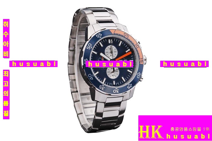 ���̴������� �ð� IWC ��ǰ�����ð� Replica IWC Schaffhausen Men Blue and Red Dail Japanese Quartz 44 x 51 mm. YC010-40