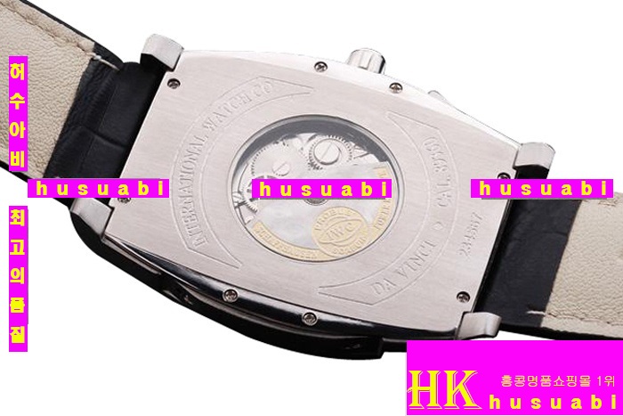 ���̴������� �����ð� ���׹�� Replica IWC Schaffhausen Japanese Quartz Square Black 33 mm. YC010-35