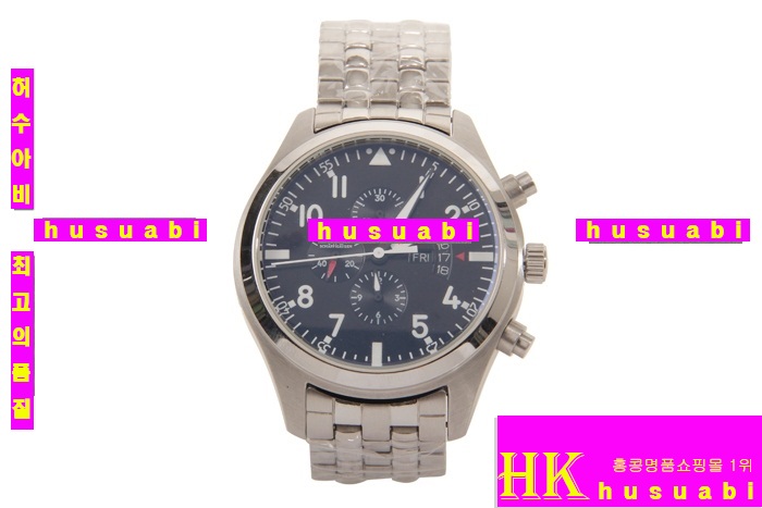 ���̴������� �����α�ð� Replica IWC Schaffhausen Japanese Quartz Movement Stainless Steel Black Men