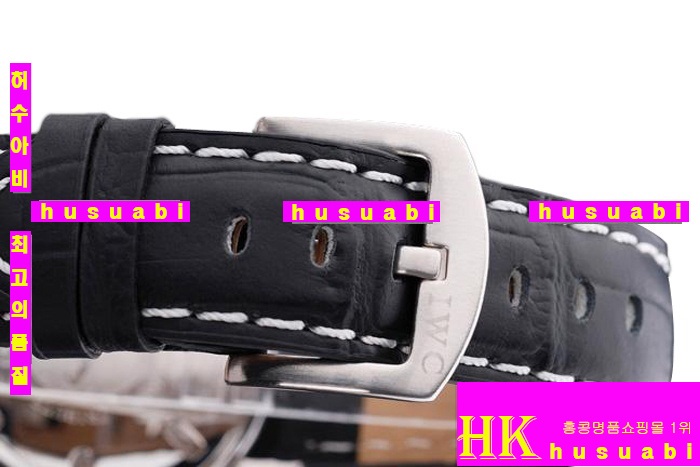 ���̴������� �����α���ǰ�ð� Replica IWC Schaffhausen Japanese Quartz Movement Mens Black Leather 38 mm. YC010-32