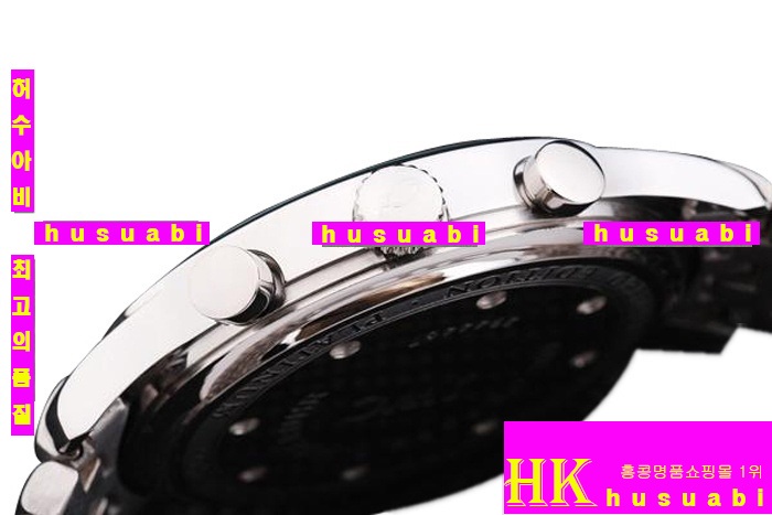 ���̴������� �����ð�귣�� Replica IWC Schaffhausen Japanese Quartz Movement Black Stainless Steel 43 mm. YC010-31