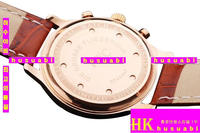 ���̴������� ���ڸ�ǰ�ð� ���׹�� Replica IWC Schaffhausen Gold Bezel Japanese Quartz Movement 42mm. YC010-30