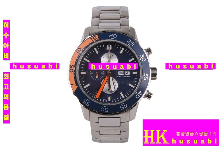���̴������� ������ǰ�ð� Replica IWC Schaffhausen Dark Blue Dail Japanese Quartz Movement 44 x 51 mm. YC010-28