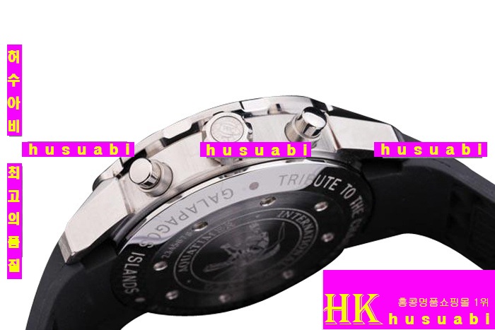 ���̴������� �����ð� Replica IWC Schaffhausen Blue Bezel Men Japanese Quartz 44 x 51 mm. YC010-26