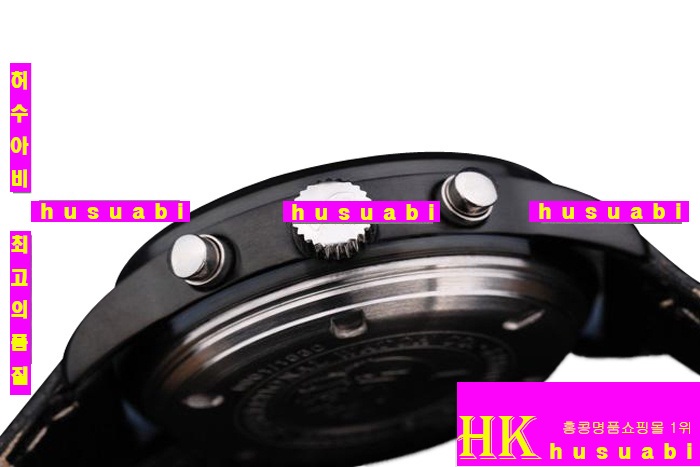 ���̴������� �����ð� Replica IWC Schaffhausen Black Automatic Movement 30 mm. YC010-21