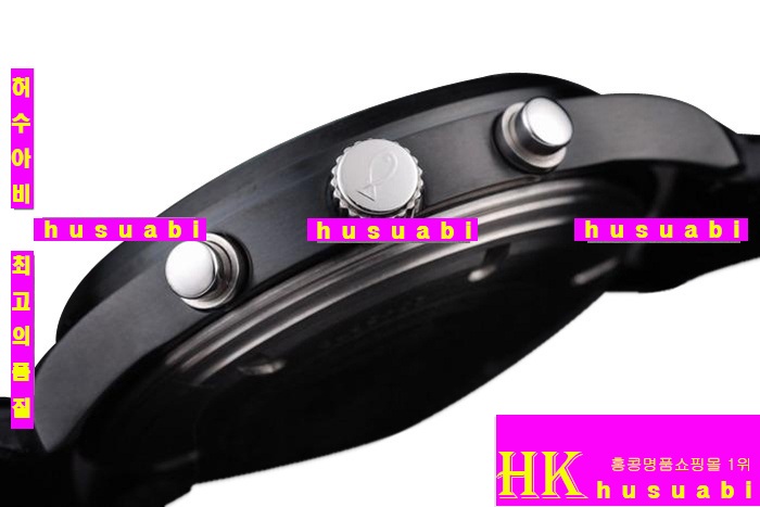 ��ŷ �̽±� �ð�-iwc �������⽺- Replica IWC Schaffhausen Black Authentic Leather Automatic Movement 38 mm. YC010-20