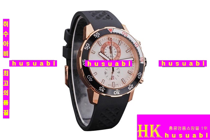 ���̴������� �����ð� �α���ǰ Replica IWC Schaffhausen Black and Gold Bezel Japanese Quartz Movement Men