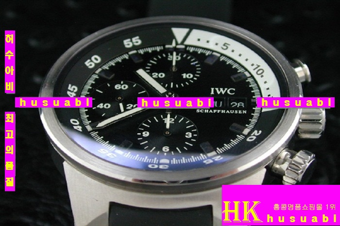 ���̴������� �ð�_IWC - �ð� AQUATIMER CHRONOGRAPH URETHANE STRAP