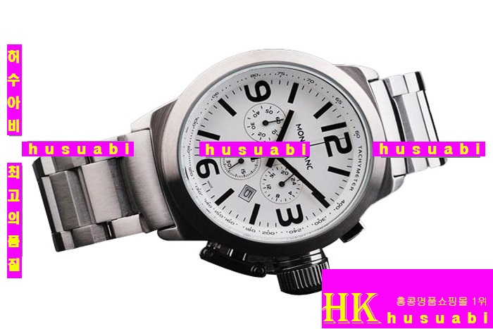 ������ �����α�ð� Replica MontBlanc Japanese Quartz Movement White Dial Stainless Steel Men. YC00-049