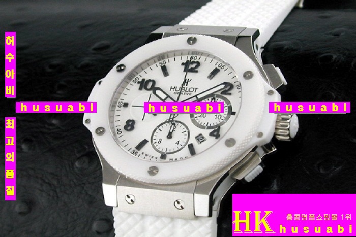 HUBLOT - �ð� BIG BANG CHRONOGRAPH WHITE CERAMIC