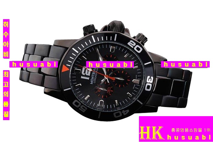 ������ MontBlanc ���ڽð� Replica MontBlanc Japanese Quartz Movement Coffee Dial Stainless Steel Men. YC00-041