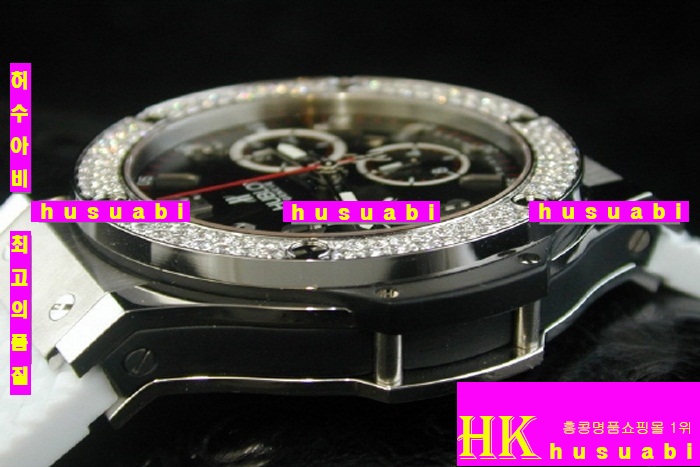 HUBLOT - �ð� BIG BANG CHRONOGRAPH BLACK DIAL DIAMOND