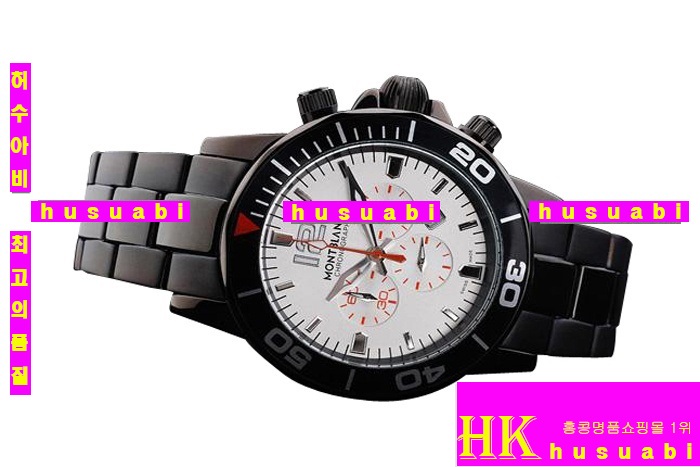 ������ MontBlanc ���ڸ�ǰ�ð� Replica MontBlanc Japanese Quartz Movement Black Stainless Steel with White Dial Men. YC00-033