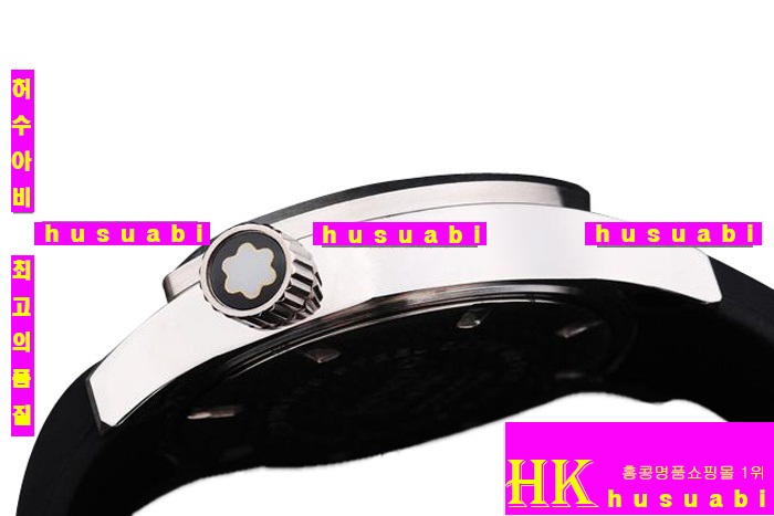 ������ 2012�Ż�ð�]MontBlanc �����ð� Replica MontBlanc Japanese Quartz Movement Black Dial Rubber Strap Men. YC00-027
