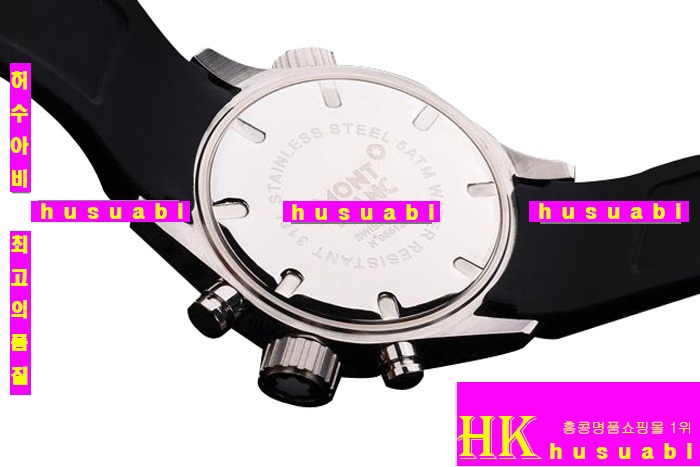 ������ 2012�Ż�ð�]MontBlanc �����ð� Replica MontBlanc Japanese Quartz Movement Black Dial Rubber Strap Men. YC00-027