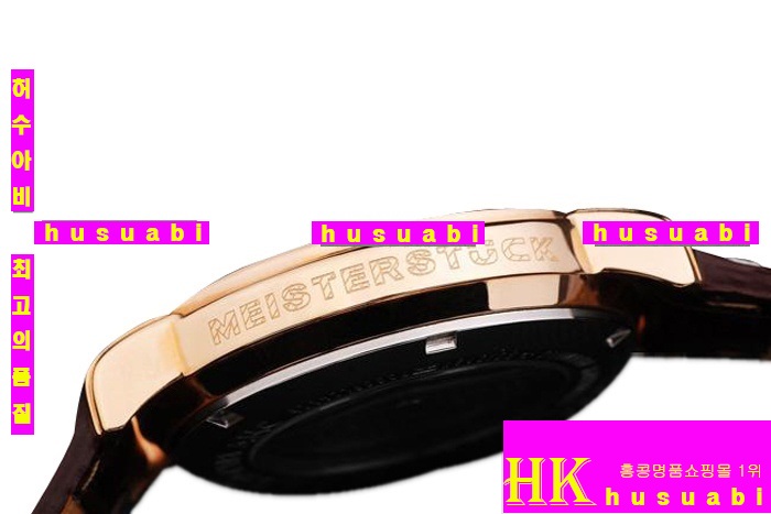 ������ MontBlanc ���ڸ�ǰ ���׽ð� Replica MontBlanc Automatic Movement Black Leather Strap Stainless Steel Men . YC00-010