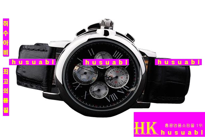 ������ MontBlanc ���׽ð� �����ð� Replica MontBlanc Automatic Movement Black Leather Strap Stainless Steel Men . YC00-09