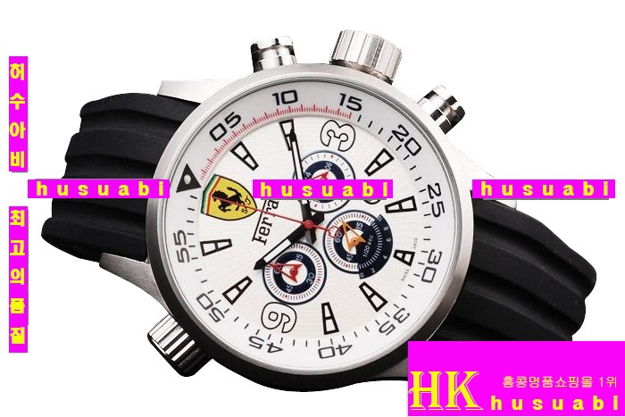 ��� ������ǰ�ð� Replica Ferrari Men Black Rubber Strap Japanese Quartz Movement. YC001-10