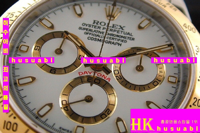 �η��� �ð� 116523 DAYTONA TWO-TONE 14K WHITE DIAL