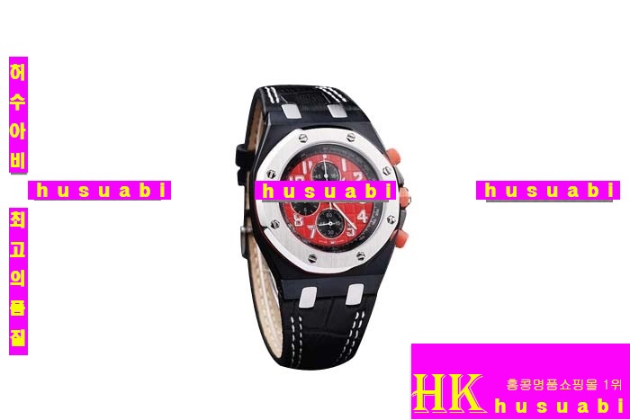 ������ �ð� Replica Audemars Piguet Royal Oak Men Black Watchband Japanese Quartz Movement.928-115