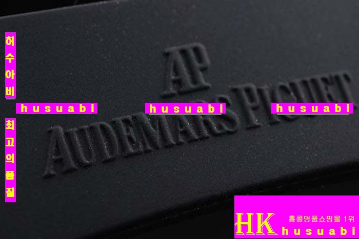 ������ �ð� Replica Audemars Piguet Royal Oak Men Black Diamond Japanese Quartz Movement.928-114