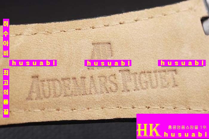 ������ �ð� Replica Audemars Piguet Royal Oak Men Black Diamond Japanese Quartz Movement.928-113