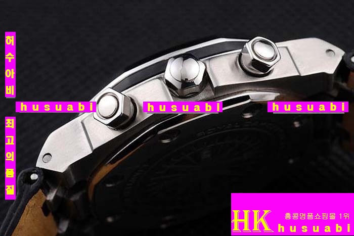 ������ �ð� Replica Audemars Piguet Royal Oak Men Black Diamond Japanese Quartz Movement.928-113