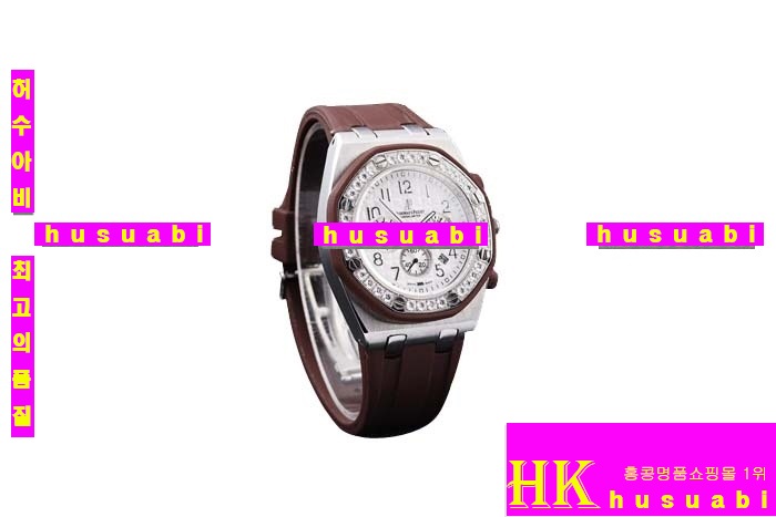 ������ �ð� Replica Audemars Piguet Royal Oak Japanese Quartz Movement Brown Watchband.928-111
