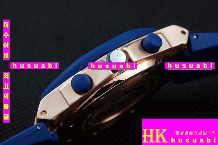 ������ �ð� Replica Audemars Piguet Royal Oak Blue Japanese Quartz Movement.928-104