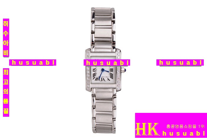 ��쿡 ���ڽð�.Replica Cartier Tank Francaise Japanese Quartz MOVEMENT Steel Women.117-056