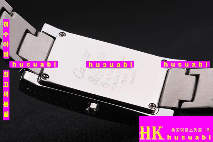��쿡 ���ڽð�.Replica Cartier Japanese Quartz MOVEMENT Polished stainless steel Women.117-053