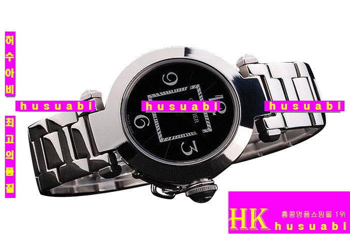 ��쿡 ���ڽð�.Replica Cartier Japanese Quartz MOVEMENT Polished stainless case men.117-050