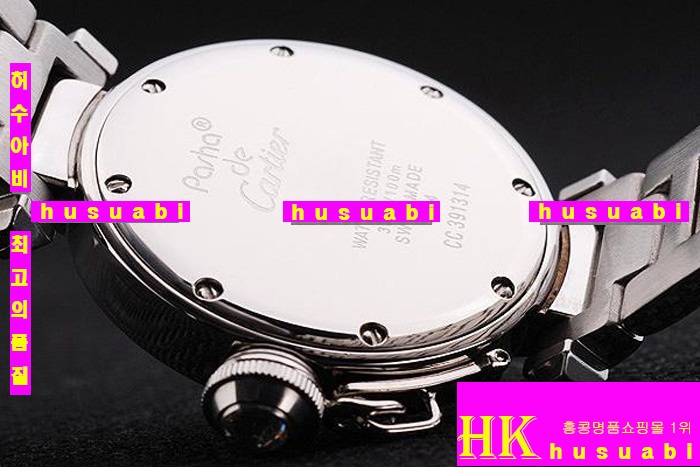 ��쿡 ���ڽð�.Replica Cartier Japanese Quartz MOVEMENT Polished stainless case Women.117-049