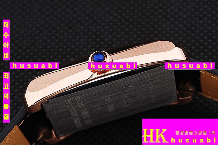 ��쿡 ���ڽð�.Replica Cartier Japanese Quartz MOVEMENT Black Bracelet men.117-040