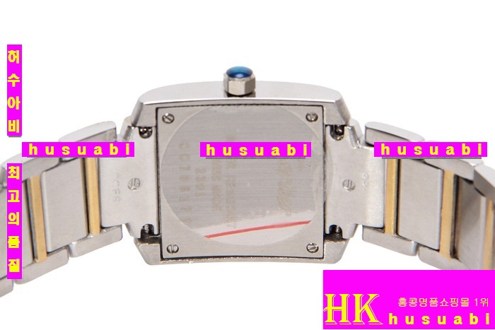 ��쿡 ���ڽð�.Replica Cartier Japanese Quartz MOVEMENT 440 stainless steel Case bezel men.117-034