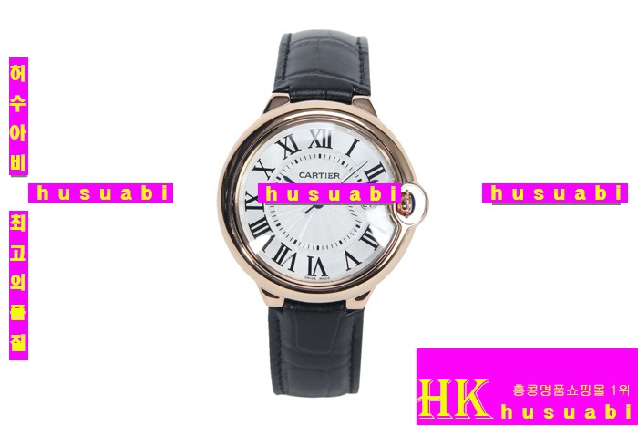 ��쿡 �߷պ���-��쿡 ���ڽð�.Replica Cartier Japanese Quartz MOVEMENT 440 stainless steel Black Bracelet men.117-042