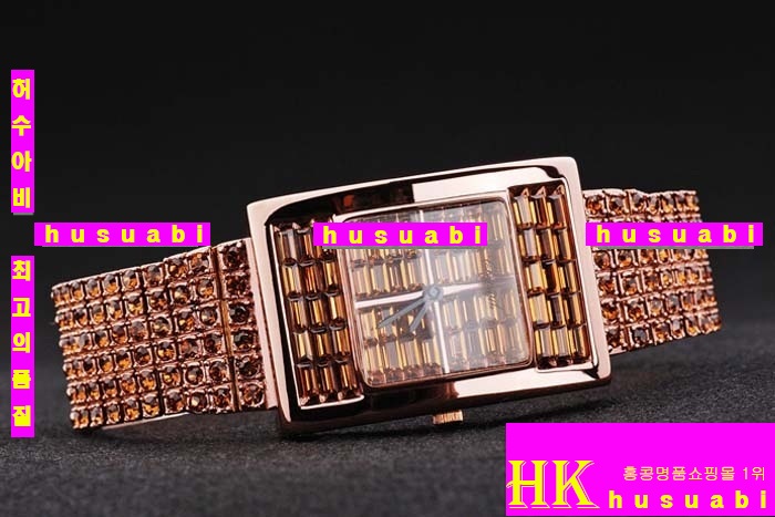 ���ĵ� ���ڽð� Replica Chopard Japanese Quartz MOVEMENT Rose gold Case Bezel Bracelet Women. sa-22