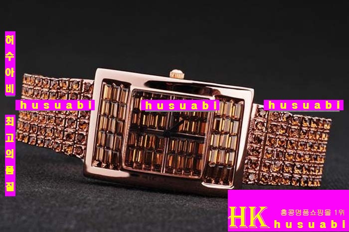 ���ĵ� ���ڽð� Replica Chopard Japanese Quartz MOVEMENT Rose gold Case Bezel Bracelet Women. sa-22