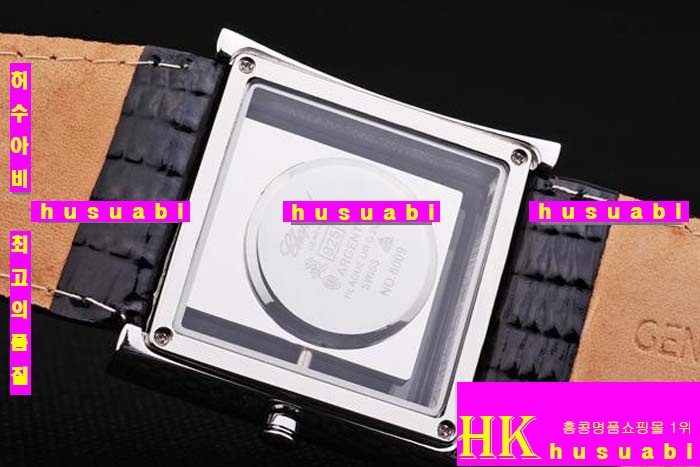 ���ĵ� ���ڽð� Replica Chopard Japanese Quartz MOVEMENT Polished Case Black LeatherBracelet Women. sa-9