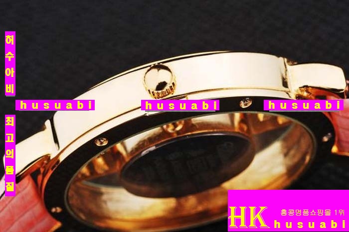 ���ĵ� ���ڽð� Replica Chopard Japanese Quartz MOVEMENT 18k yellow gold Case Bezel Pink Bracelet Women. sa-5