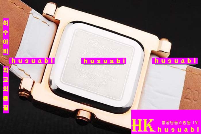 ���ĵ� ���ڽð� Replica Chopard Japanese Quartz MOVEMENT 18k Yellow gold Case Bezel Crown White Bracelet Women. sa-3