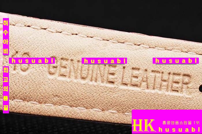 ���ĵ� ���ڽð� Replica Chopard Japanese Quartz MOVEMENT 18k Yellow gold Case Bezel Crown Pink leather Bracelet Women. sa-2