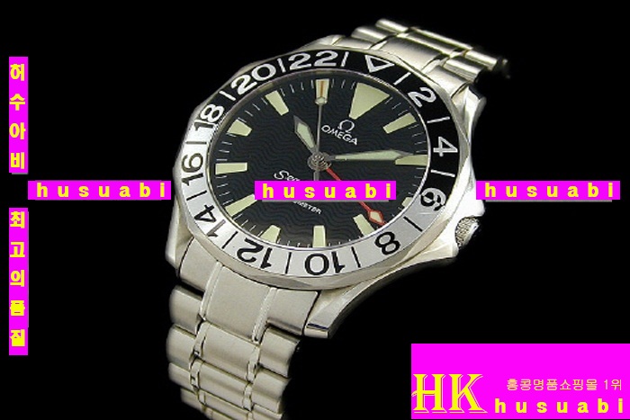 ���ް� �ð� ���ް� �������� �÷��ֿ��� SEAMASTER 300M GMT BLACK DIAL