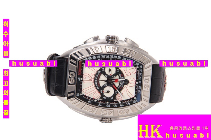 ����ũ �ķ� Replica Franck Muller Conquistador Pink Enameled Stainless Steel 117-9