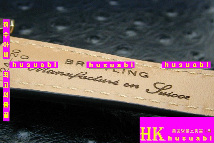 �����Ʋ�� ũ�γ��-�����Ʋ�� ��Ʈ ����-BREITLING - �ð� WINDRIDER CHRONOMAT YELLOWGOLD LATHER STRAP 1